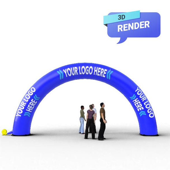 inflatable arch for sale render