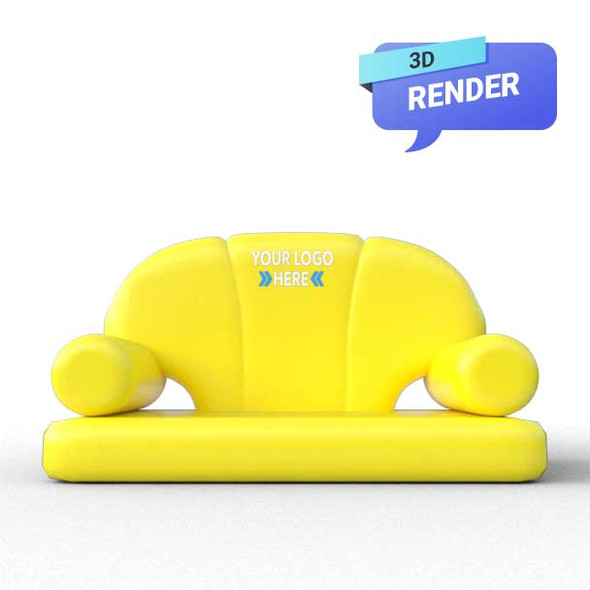 Inflatable Sofa Render