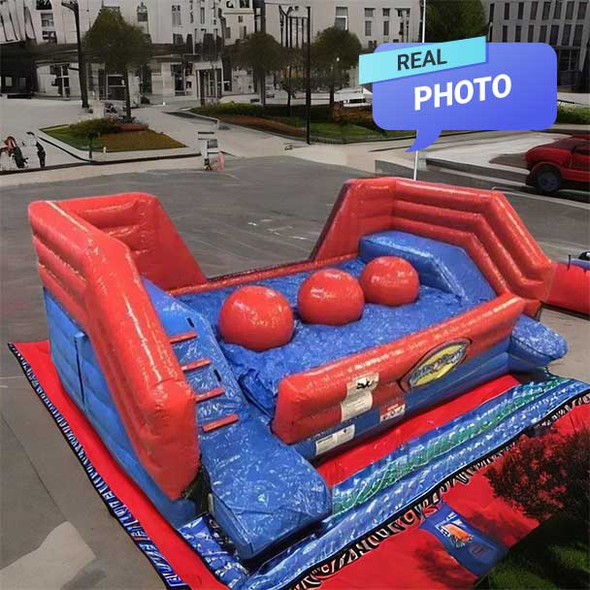 interactive inflatable games full view