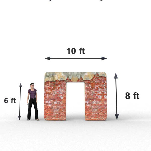 Airwalls shoot house design  - Detailed Blueprint - Wall Design