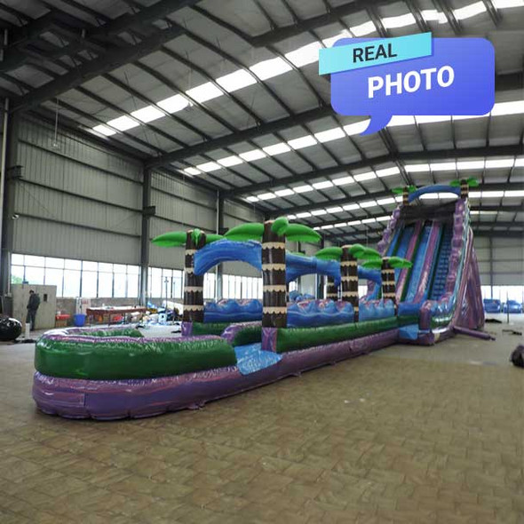inflatable water slides for adults  house full view