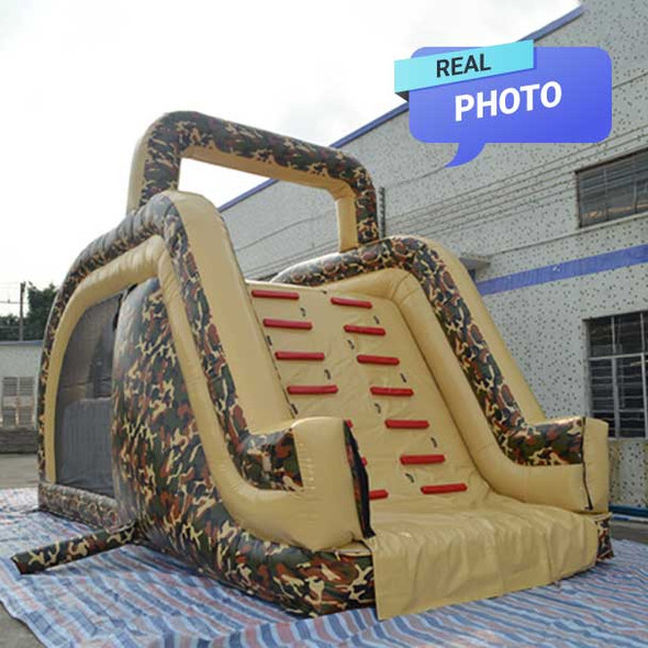 commercial inflatable obstacle course ramp