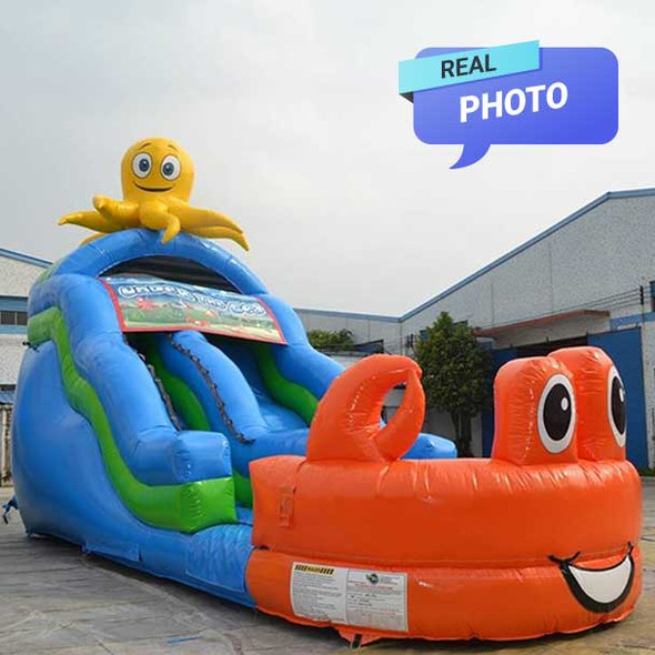 inflatable slides view