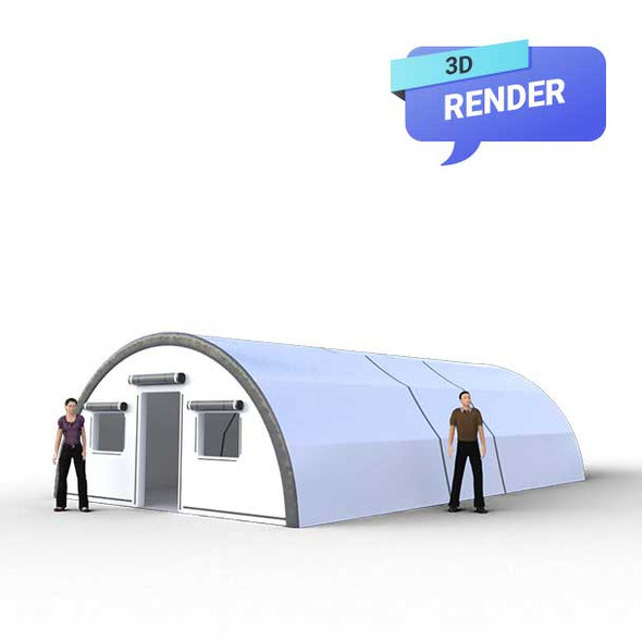 QAS-56  Quonset Inflatable Shelter