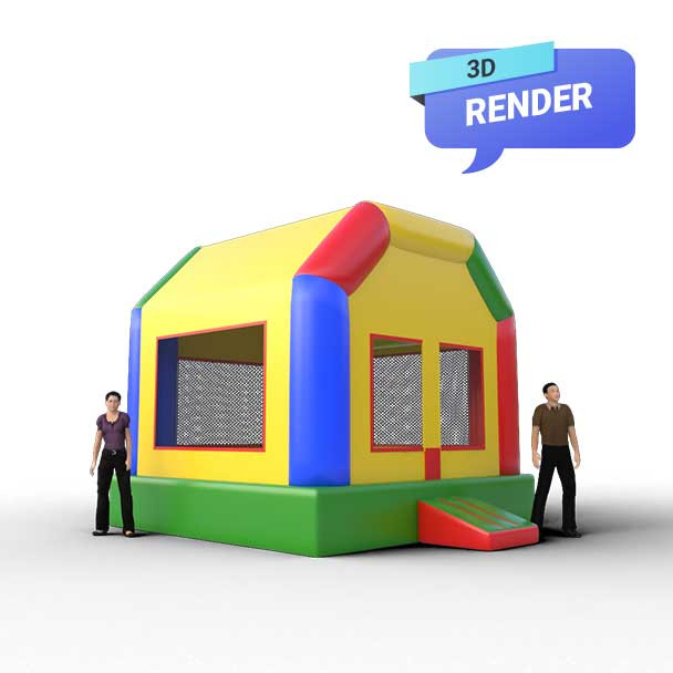 bounce houses for sale render