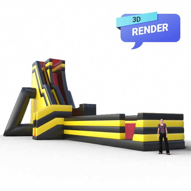 The Slingshot Water Slide (Single Lane) 33'