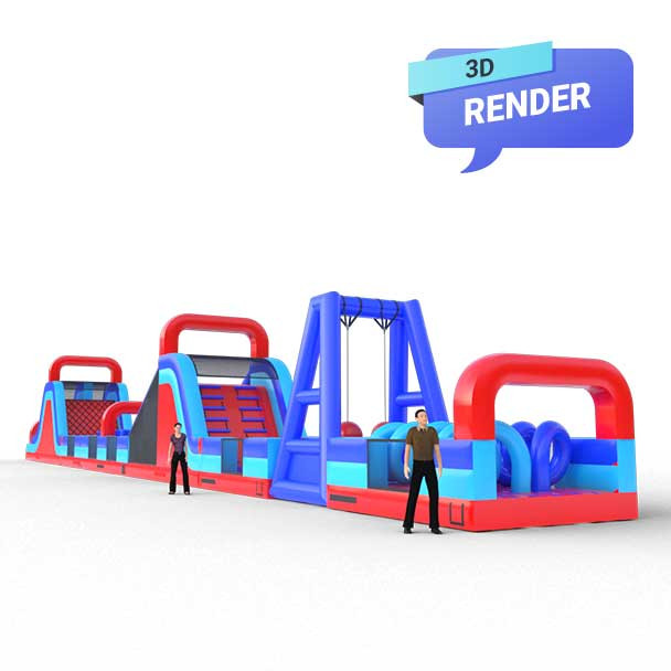 jumper obstacle course render