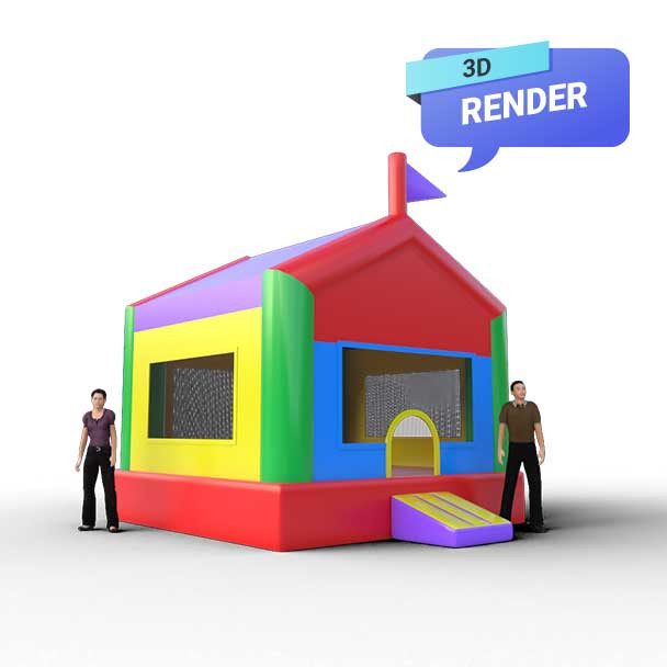 adult bounce houses render