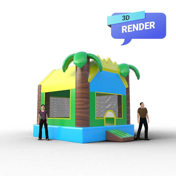 commercial bounce houses for sale render
