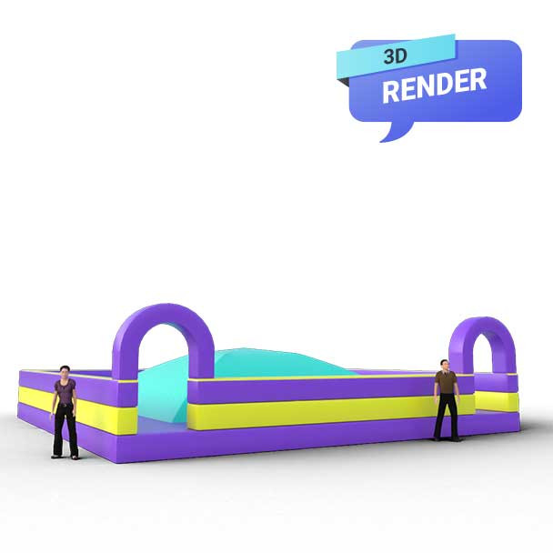 super fun inflatables render