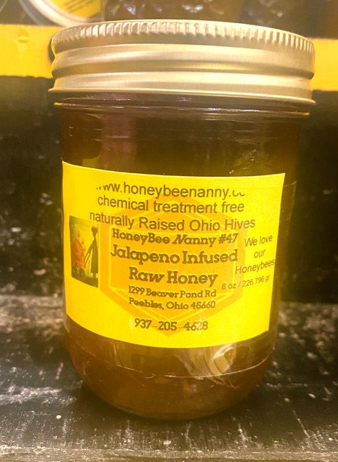 Jalapeno Infused Raw Honey