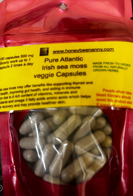 Pure Atlantic  Irish Sea Moss Veggie Capsules