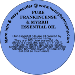 PURE FRANKINCENSE & MYRRH ESSENTIAL OIL