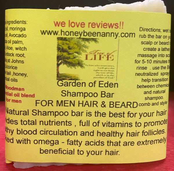 Garden of Eden Shampoo For Men hair & Beard