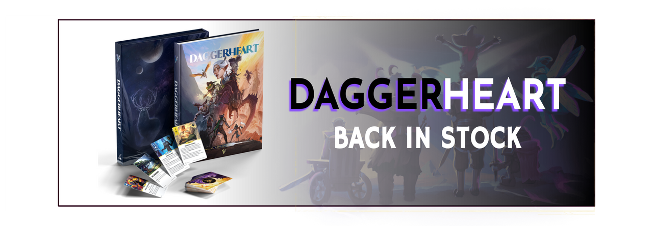 Daggerheart core book and cards