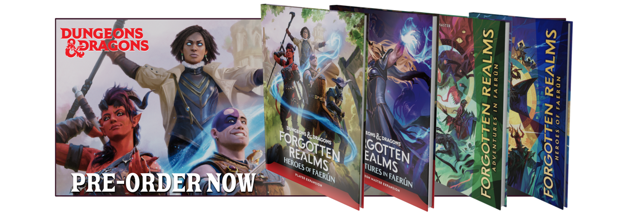 Two upcoming Forgotten Realms books for Dungeons & Dragons