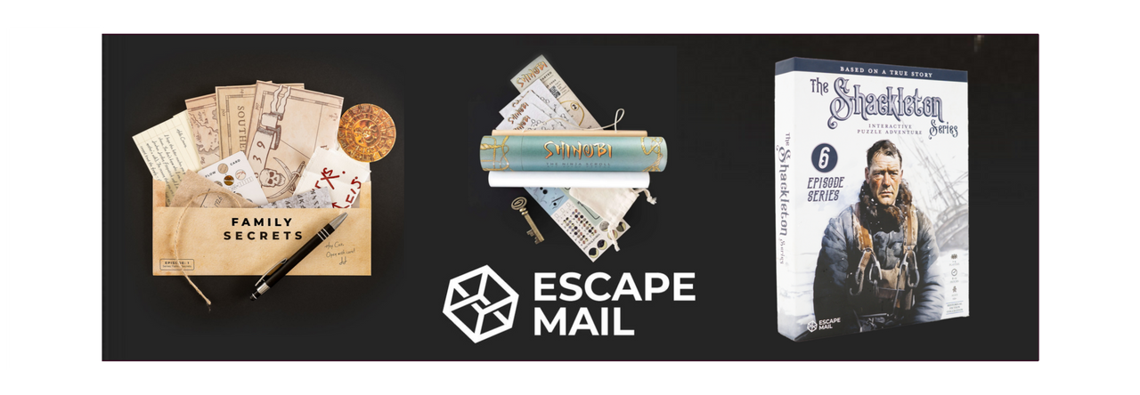 Mystery games from Escape Mail