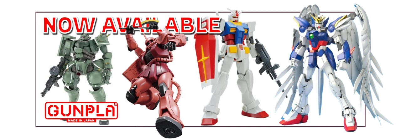 Gunpla models
