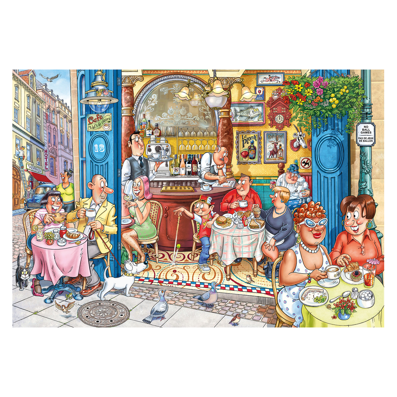 Live Entertainment 1000pc–WASGIJ Mystery Puzzle - Board Game Barrister