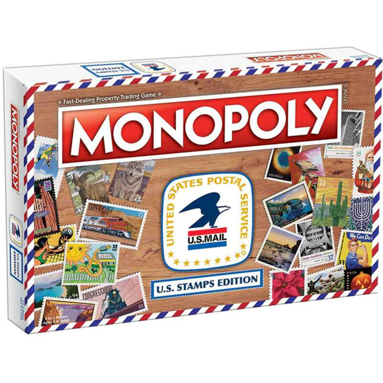 USPS Stamps Monopoly - Board Game Barrister