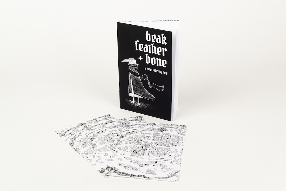Beak, Feather, and Bone—MapLabeling RPG Board Game Barrister