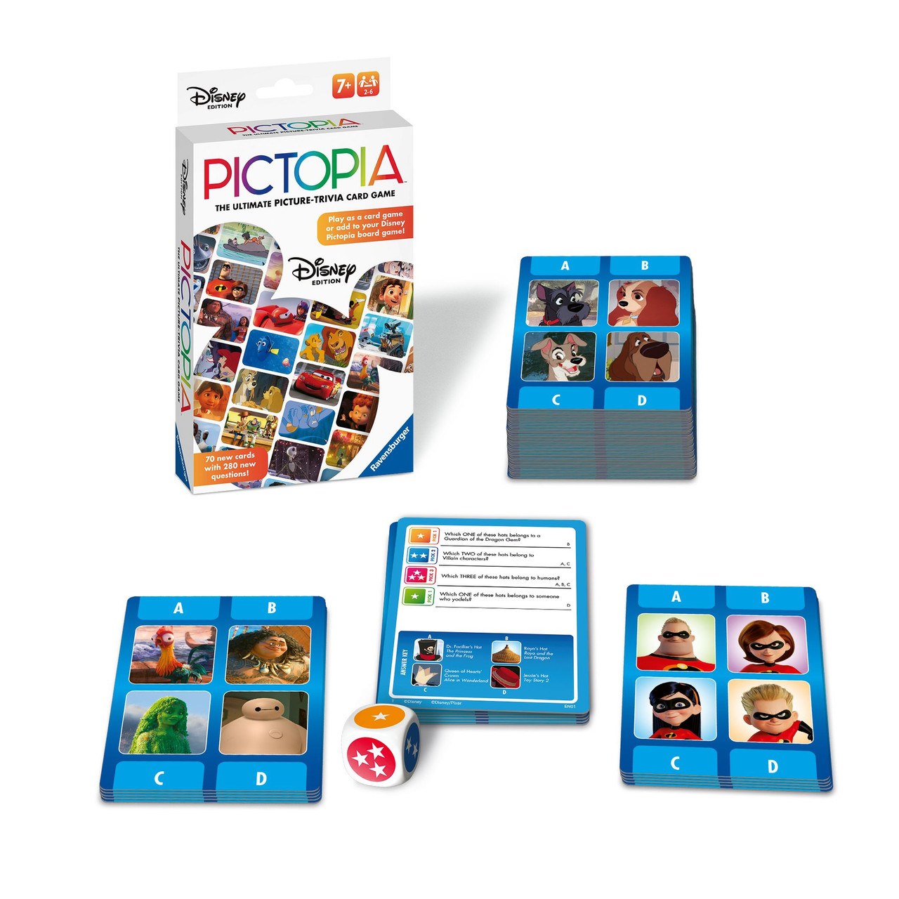 Pictopia Disney Card Game Board Game Barrister