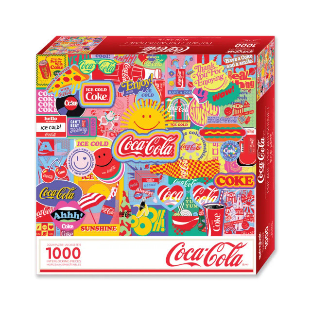 Coca-Cola Pop Art 1000pc - Board Game Barrister