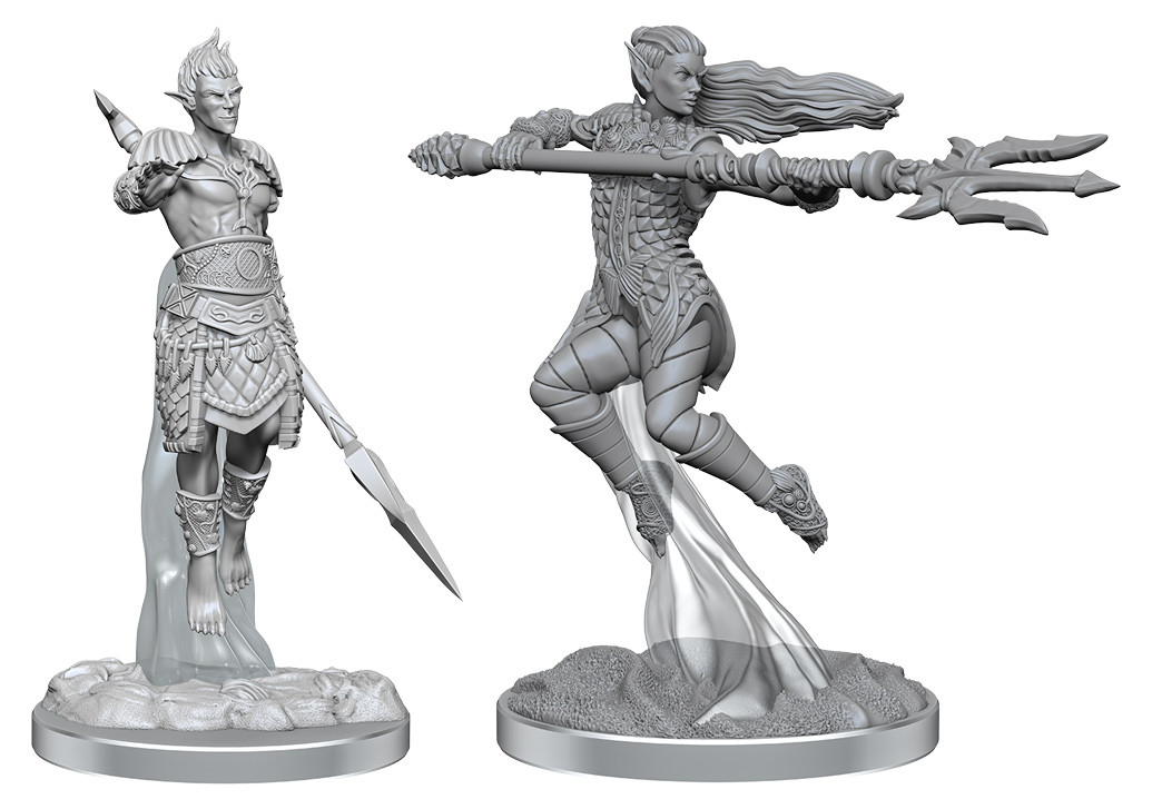 Miniatures à Peindre D&D Nolzur's - Oni Female (lot De 4), Pour Jeu De Rôle Et Collection - 13