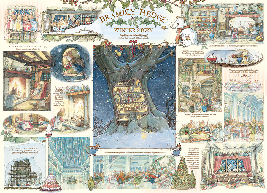 Brambly Hedge Winter Story 1000pc (Sold Out - Restock Notification