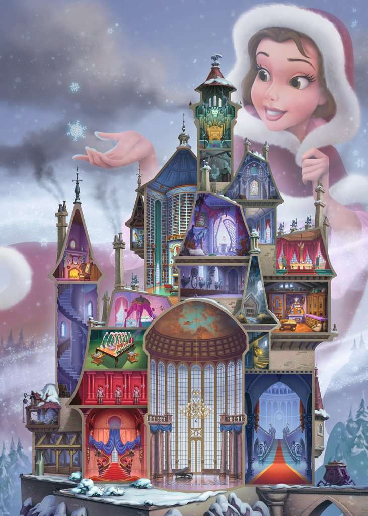 Disney Castle: Belle 1000pc (Sold Out - Restock Notification Only