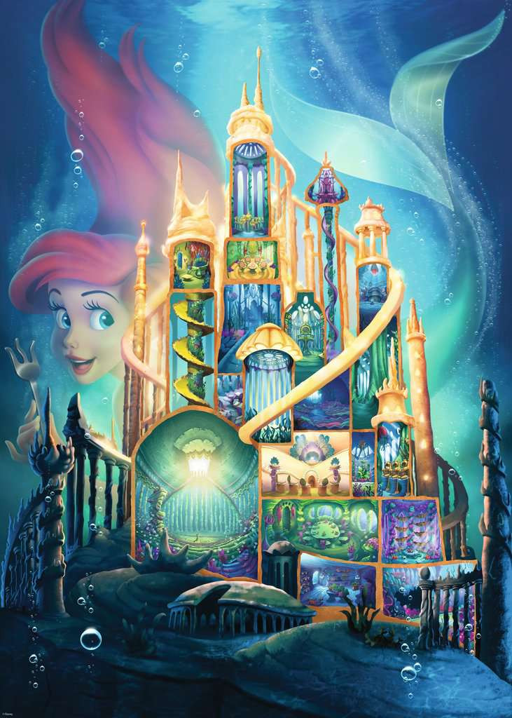 Disney Castle: Ariel 1000pc (Sold Out - Restock Notification Only