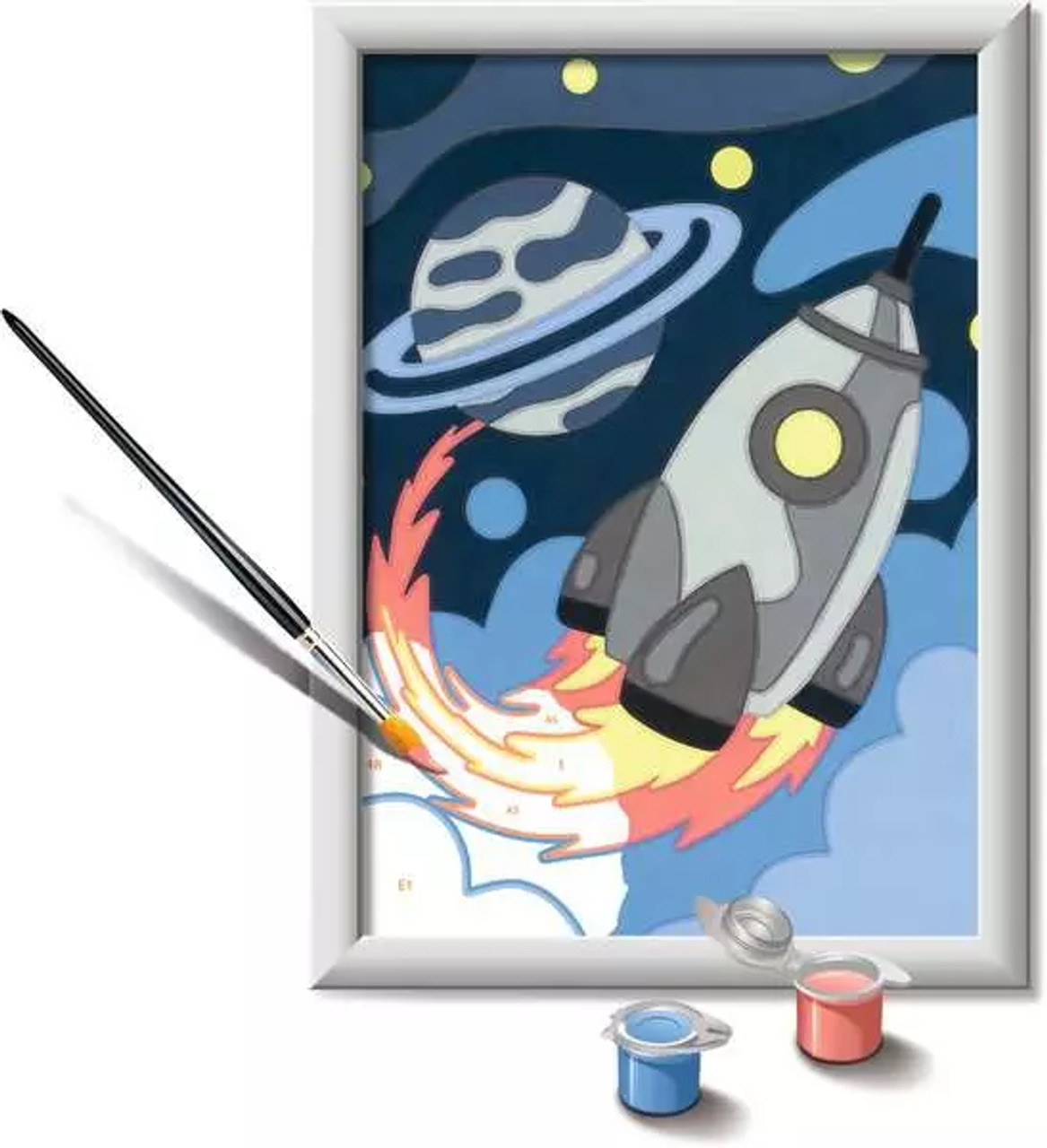 Space Explorer CreArt paint-by-numbers - Board Game Barrister