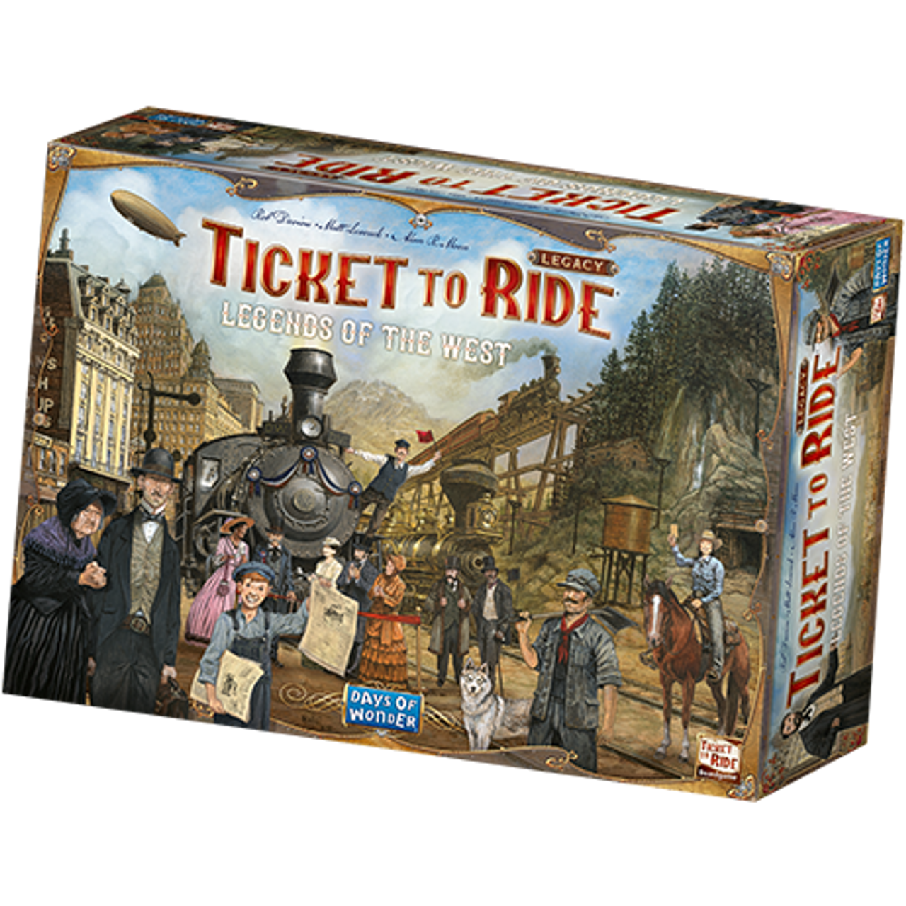 Ticket to Ride Legacy: Legends of the West (Sold Out - Restock Notification  Only) - Board Game Barrister