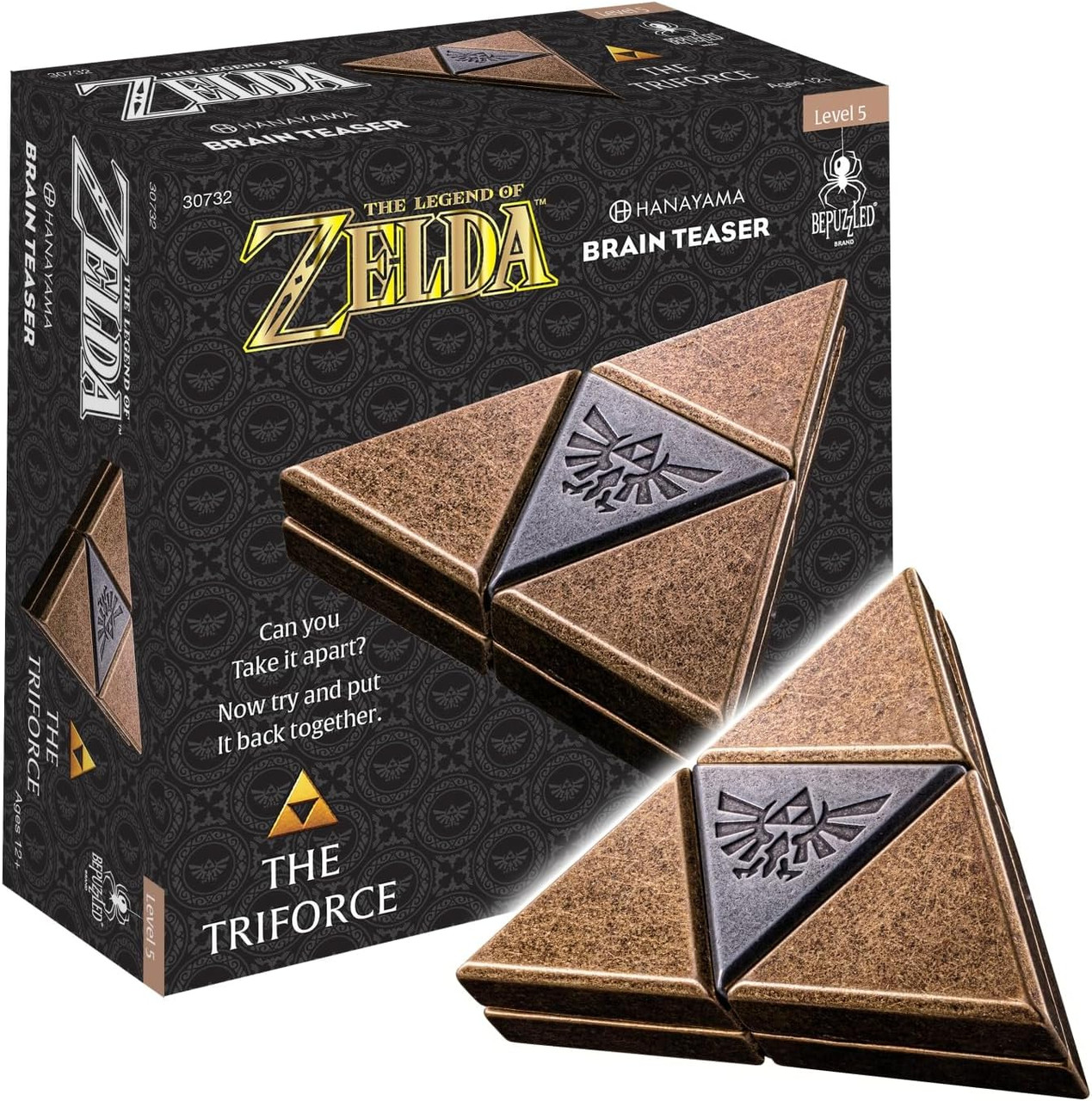 Hanayama Puzzle: The Legend of Zelda, TriForce (lvl 5) - Board