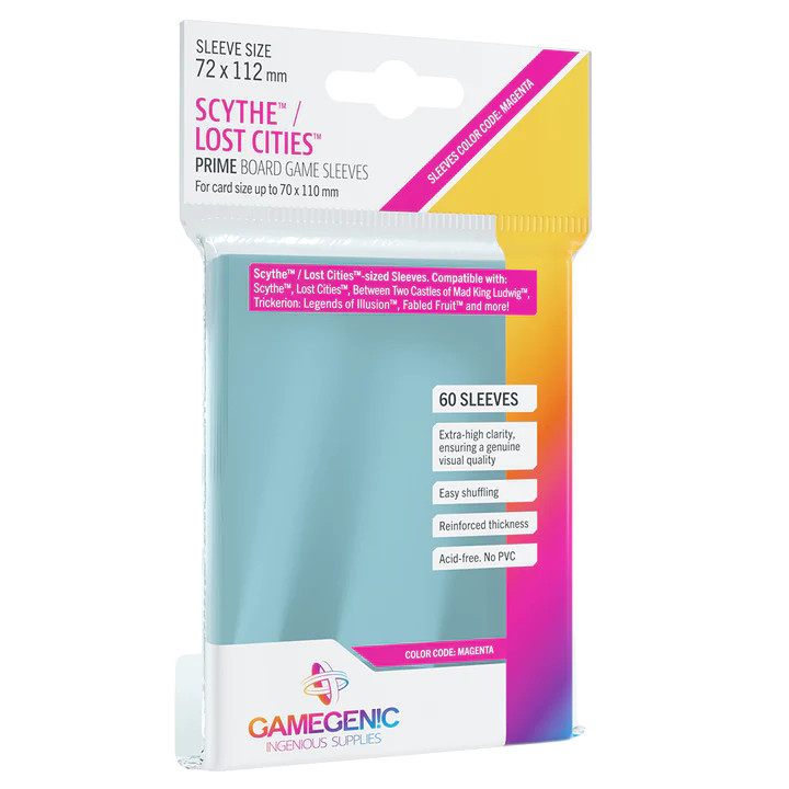 scythe card sleeve sizes Sleeves: Gamegenic Prime Scyythe/Lost Cities (80), Various (GG1043) : Toys & Games no challenge to these rights is expressed or implied "Scythe" Compatible Card Sleeve Bundle