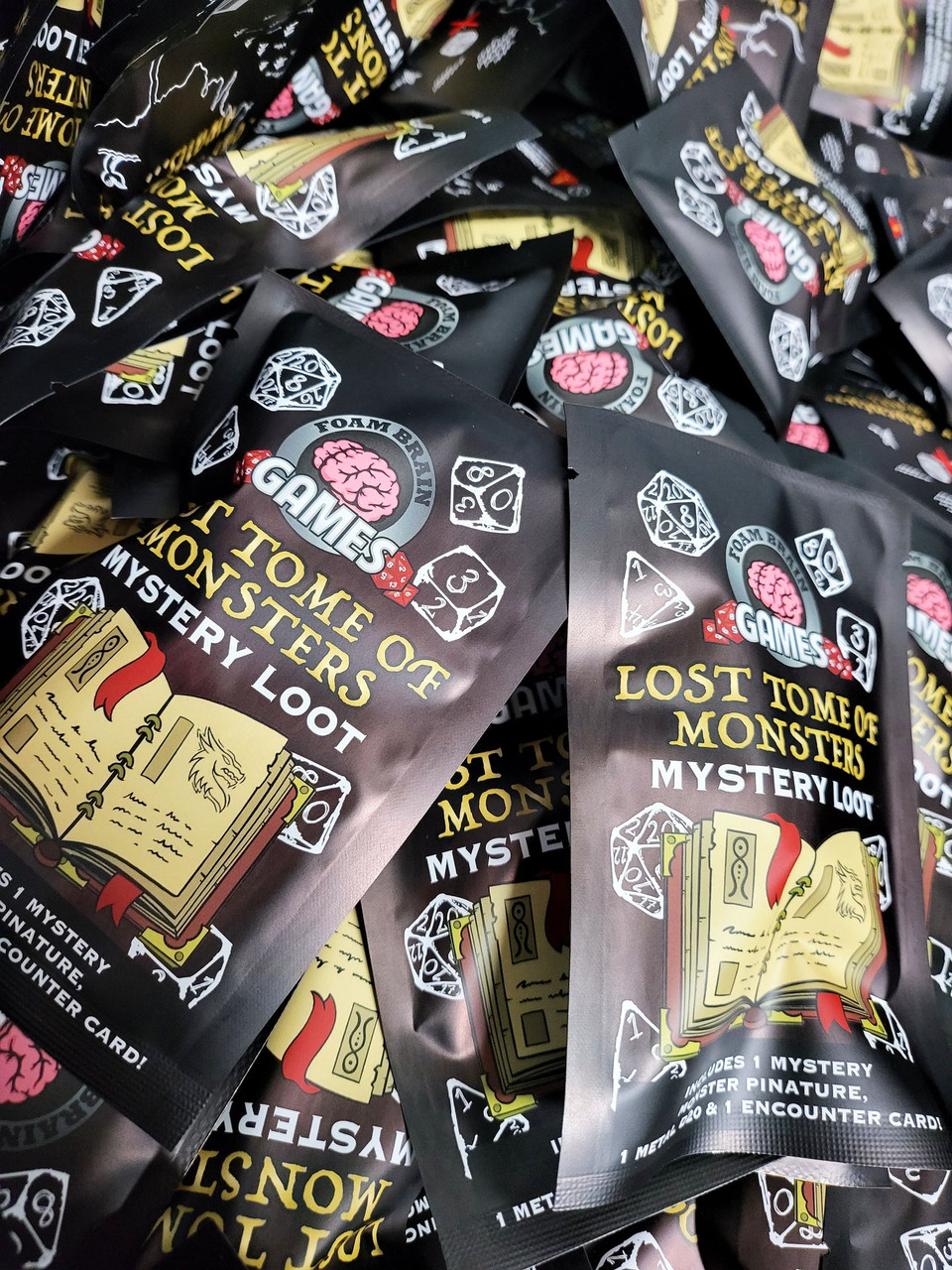 Mystery Loot Lost Tome of Monsters - Board Game Barrister