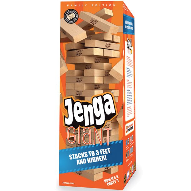 Jenga Giant (larger version 4' tall) (Sold Out - Restock