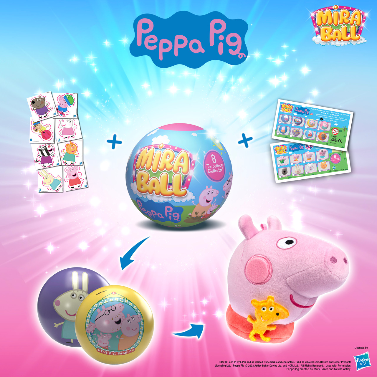 Miraball Peppa Pig Board Game Barrister miraball-peppa-pig-board-game-barrister