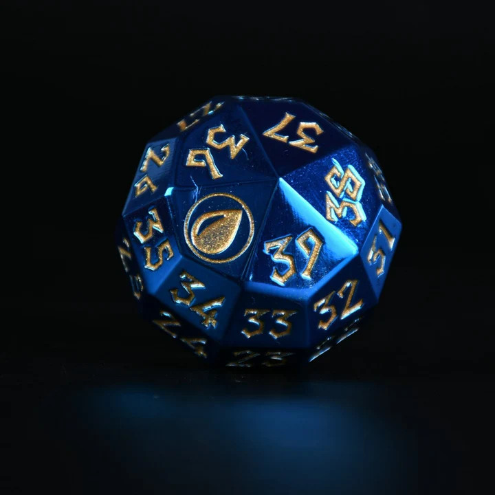 Island, d40 Spindown Die (Sold Out - Restock Notification Only