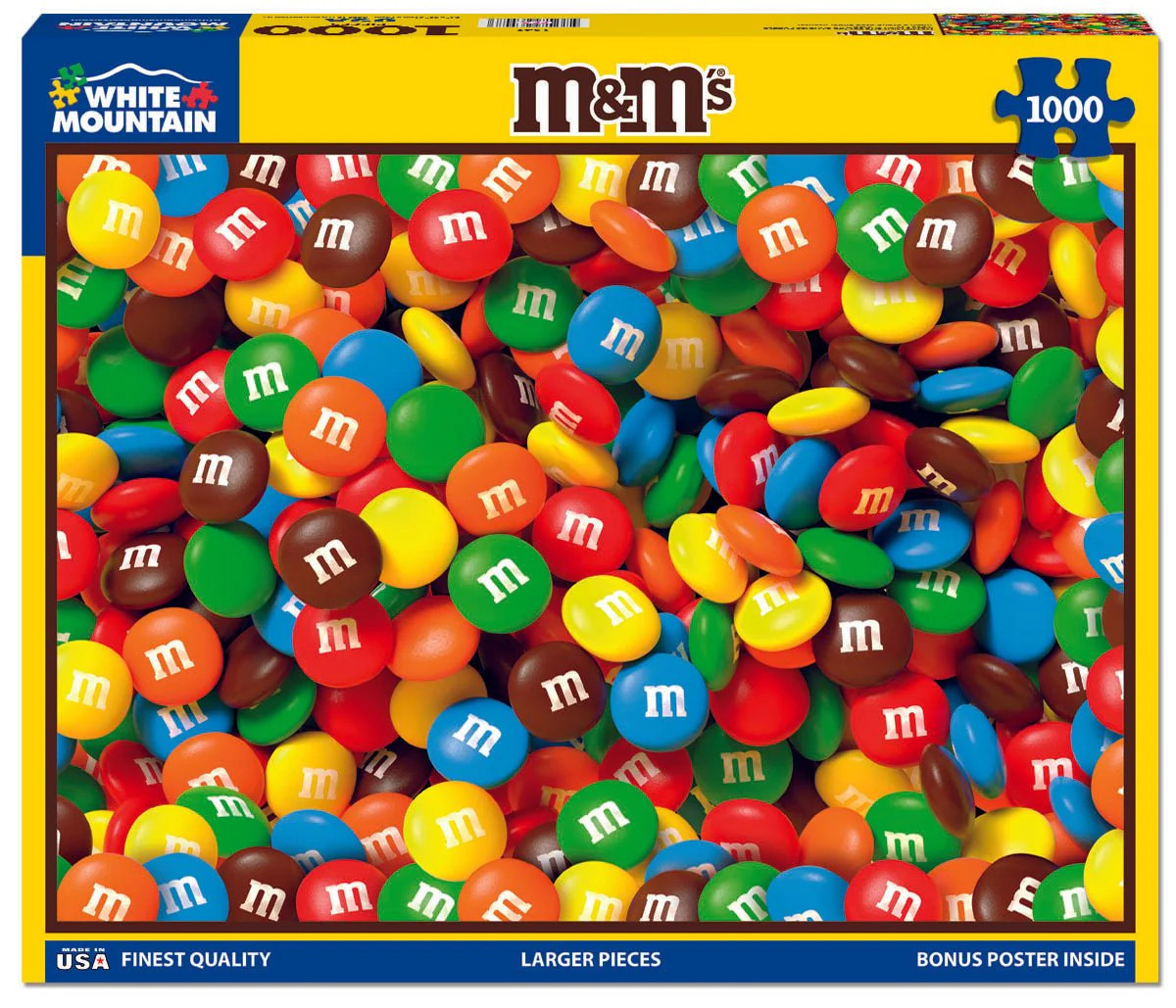 M&M's Lentils Collage 1000pc - Board Game Barrister