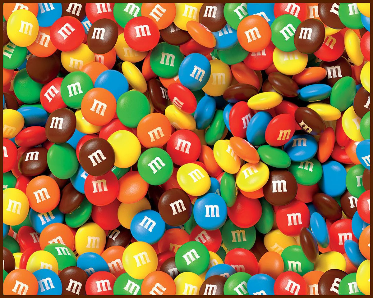 M&M's Lentils Collage 1000pc - Board Game Barrister