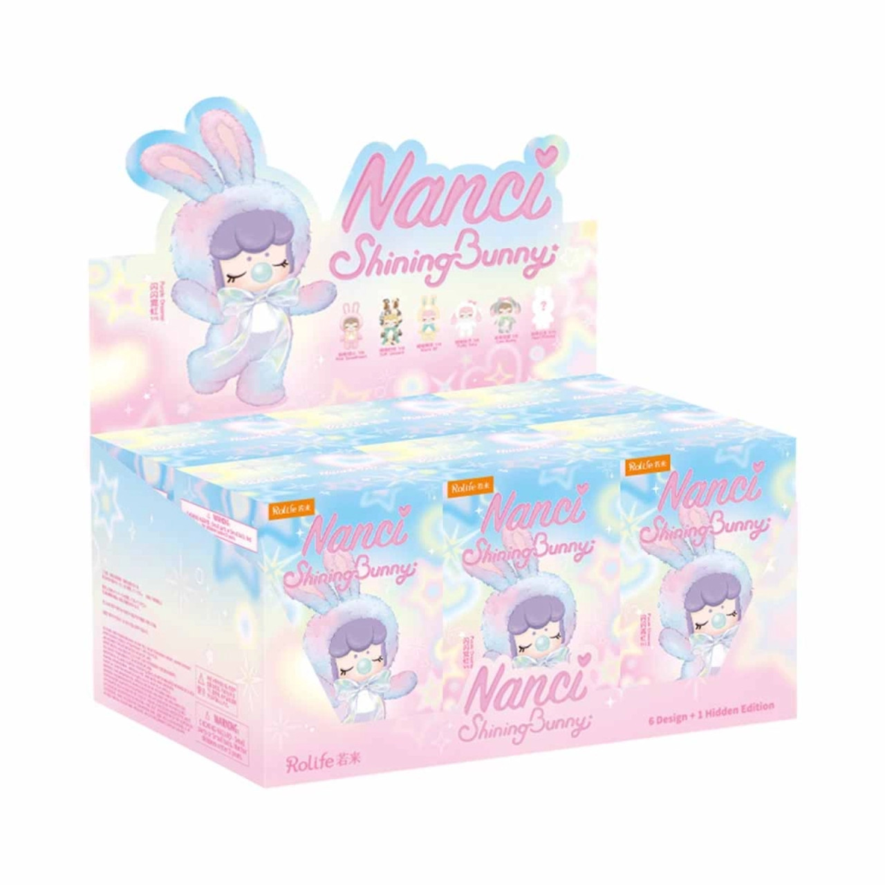ナンシー キラキラバニーぬいぐるみ Nanci: Shining Bunny Plush, Blind Box Figurine - Board Game