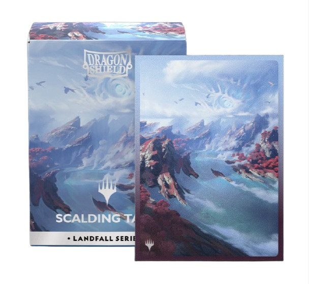 Scalding Tarn, Magic Art Dual Matte Dragon Shield Sleeves, 100ct
