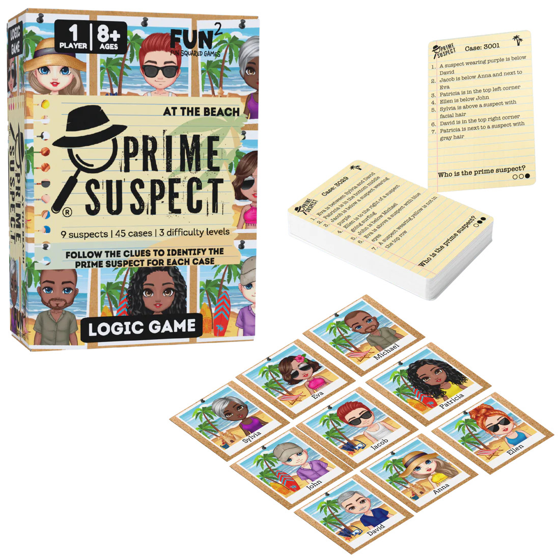Prime Suspect: At the Beach - Board Game Barrister