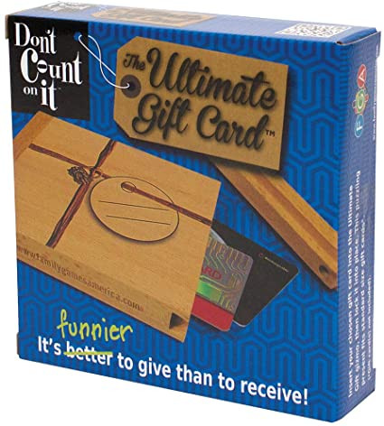 Don't Count On It - Gift Card - Board Game Barrister