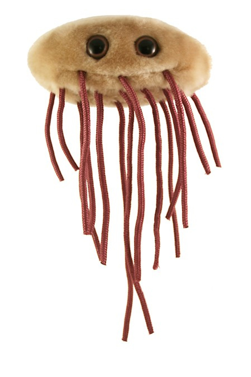 e coli plush toy