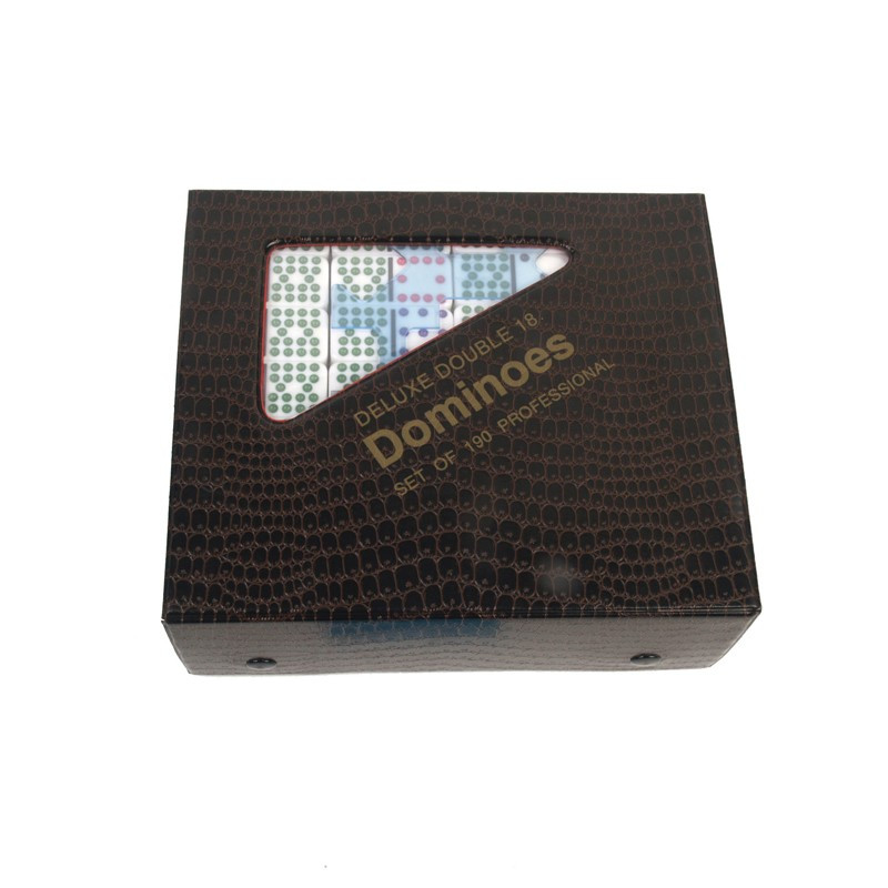 Dominoes Double 18 Color Dot (Sold Out - Restock Notification Only