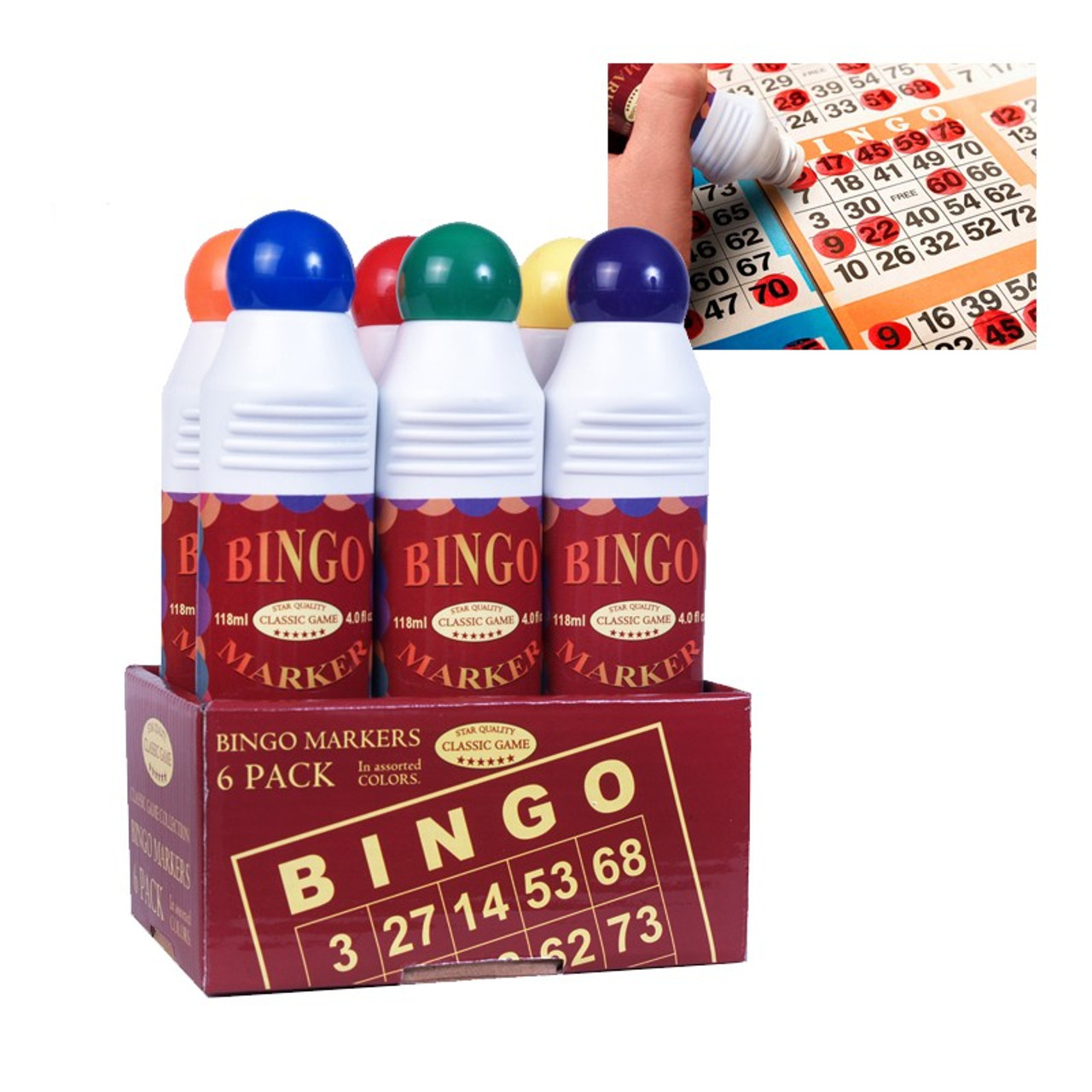 Bingo Markers (6) - Board Game Barrister