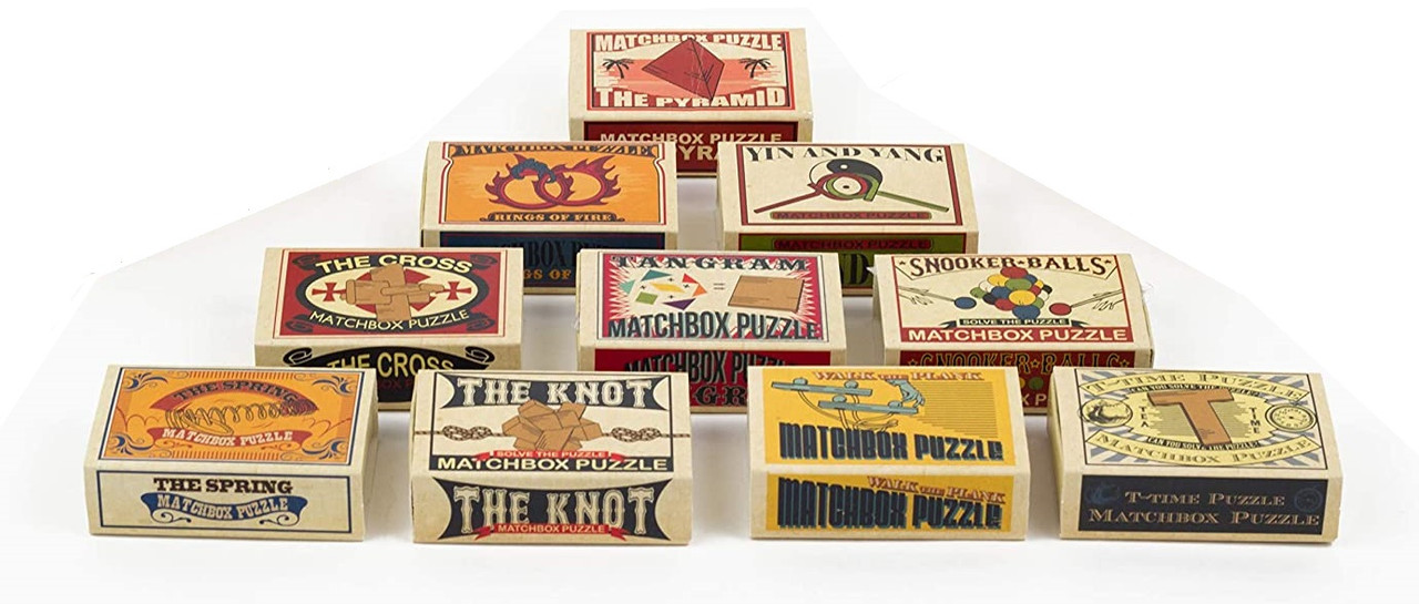 Matchbox Puzzle (Assorted) - Board Game Barrister