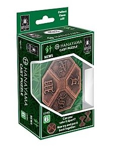 Hanayama News Puzzle (Level 6) - Board Game Barrister